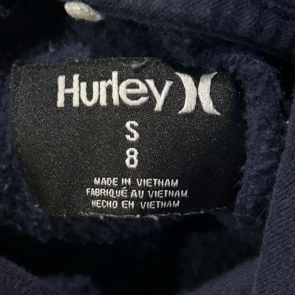 Hurley Boys Pullover Hooded Sweatshirt (7/8)